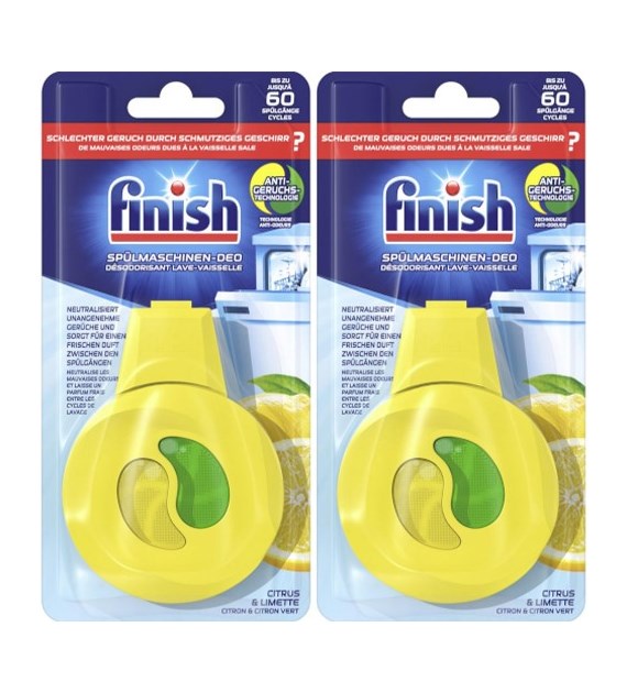 Finish Dwupak 2x4ml Spulmaschinen DEO Citrus