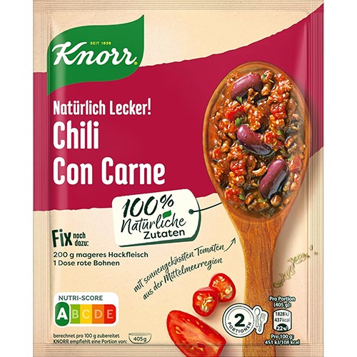 Knorr Naturlich Lecker Chili Con Carne Fix 47g