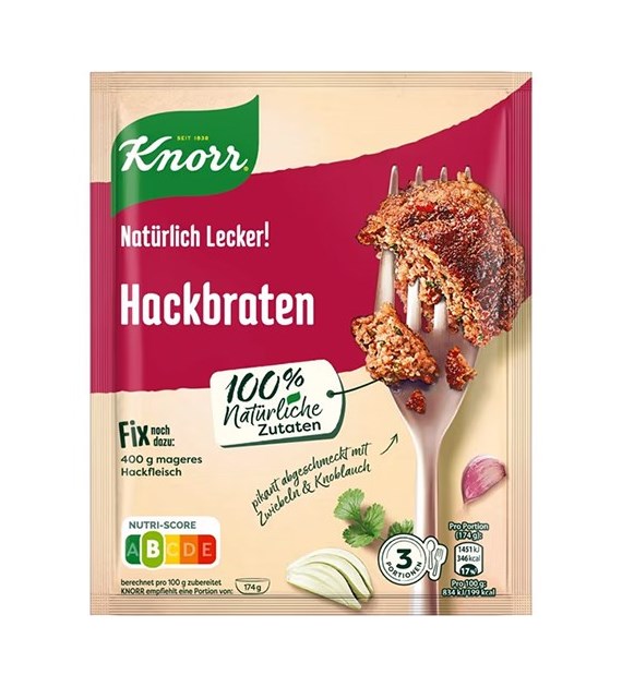 Knorr Naturlich Lecker Hackbraten Fix 61g