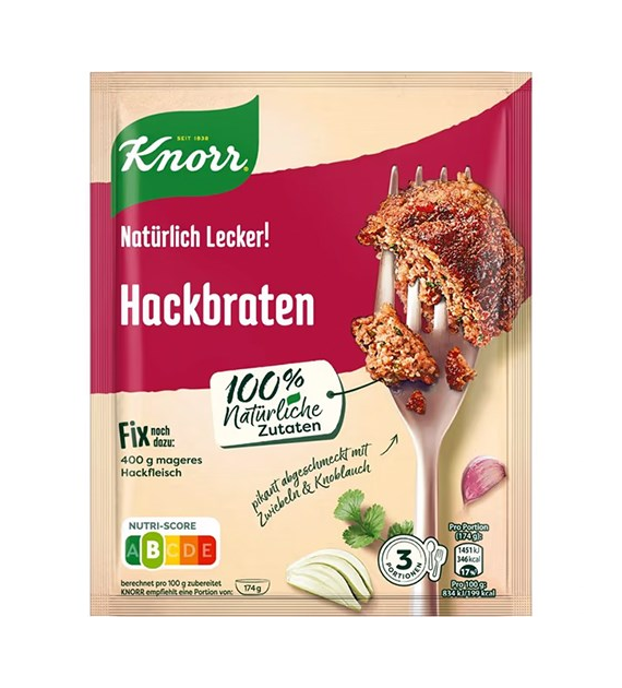 Knorr Naturlich Lecker Hackbraten Fix 61g