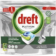 Dreft Platinum All in One Tabs 13szt 194g