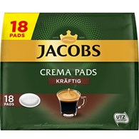 Jacobs Crema Pads Kraftig 18szt 118g