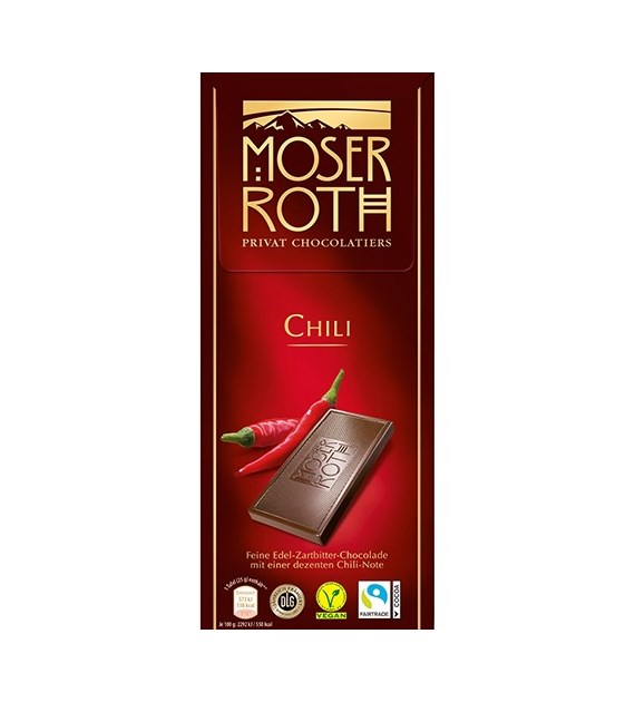 Moser Roth Chili Czekolada 125g