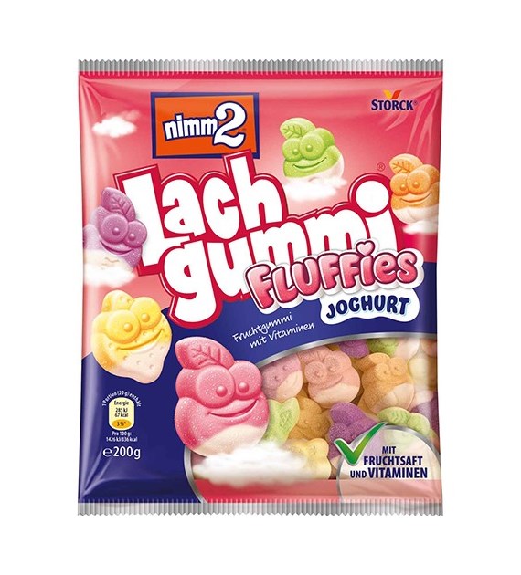 Nimm2 Lach Gummi Fluffies Joghurt Żelki 200g