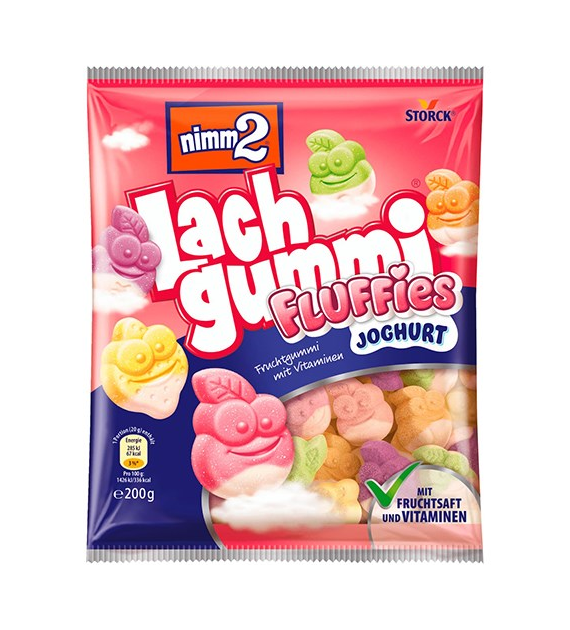 Nimm2 Lach Gummi Fluffies Joghurt Żelki 200g