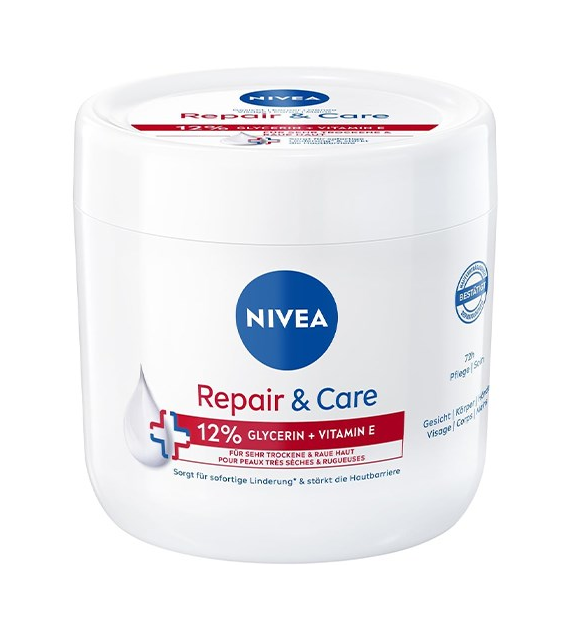 Nivea Repair & Care Glycerin Vitamin E Krem 400ml