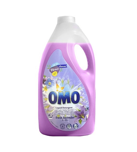 OMO Fresh Lavender & Mint Gel 100p 5L