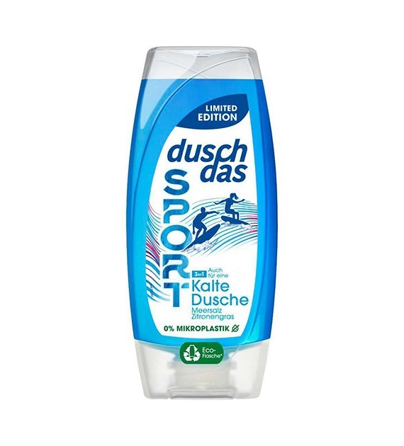 Dusch Das Sport Meersalz Zitronengras Gel 225ml