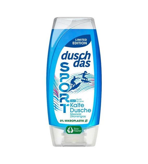 Dusch Das Sport Meersalz Zitronengras Gel 225ml
