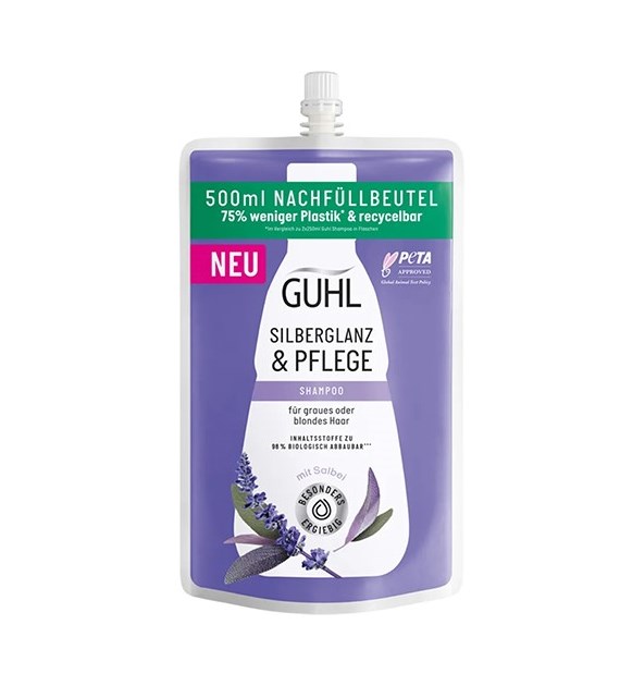 Guhl Silberglanz & Pflege Szampon Zapas 500ml