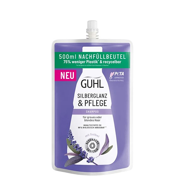 Guhl Silberglanz & Pflege Szampon Zapas 500ml