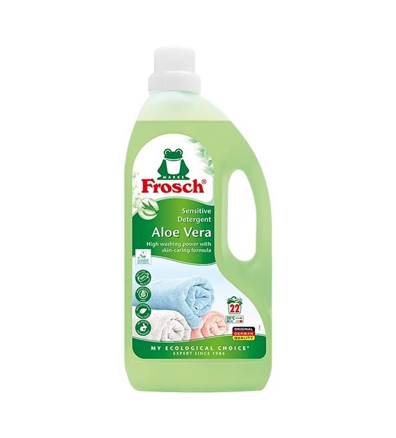 Frosch Aloe Vera Sensitive Detergent Gel 22p 1,5L