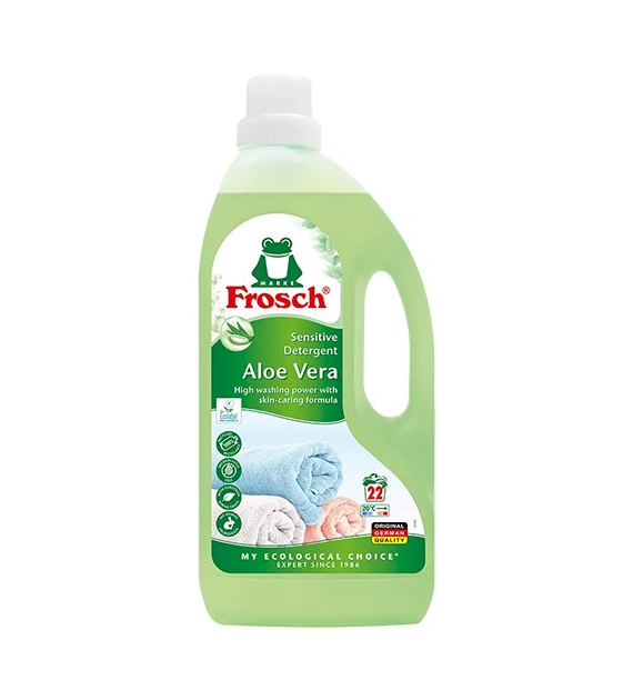 Frosch Aloe Vera Sensitive Detergent Gel 22p 1,5L