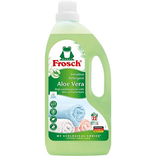 Frosch Aloe Vera Sensitive Detergent Gel 22p 1,5L