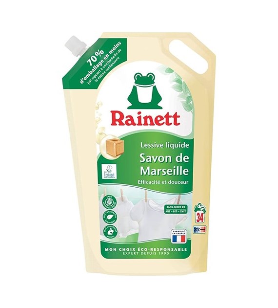 Rainett Savon de Marseille Gel 34p 1,7L