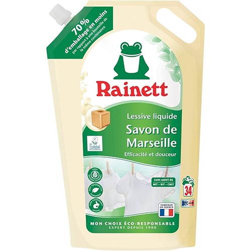 Rainett Savon de Marseille Gel 34p 1,7L