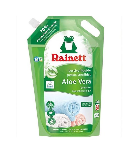 Rainett Peaux Sensible Aloe Vera Gel 34p 1,7L