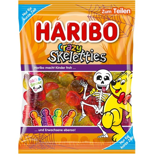 Haribo Crazy Skeletties 160g