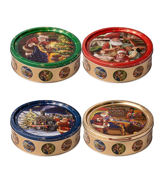 JB Vintage Christmas Ciastka Puszka 340g
