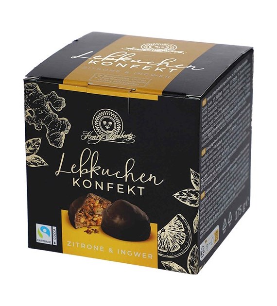 Henry Lambertz Lebkuchen Konfekt Zitron Ingw 175g