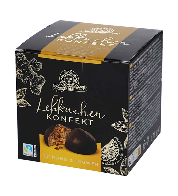 Henry Lambertz Lebkuchen Konfekt Zitron Ingw 175g