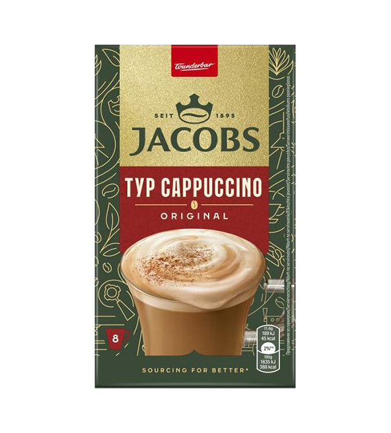 Jacobs Typ Cappuccino Original Saszetki 8szt 92,8g