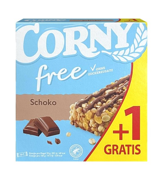 Corny Free Schoko Batoniki 6+1szt 140g