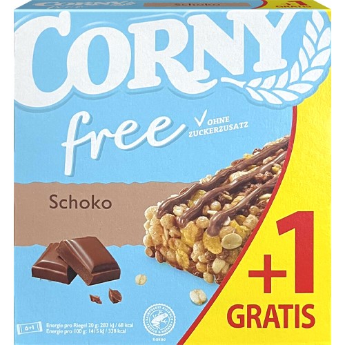 Corny Free Schoko Batoniki 6+1szt 140g