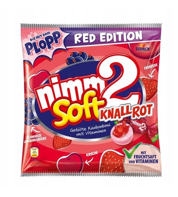 Nimm2 Soft Knall Rot Cukierki 240g