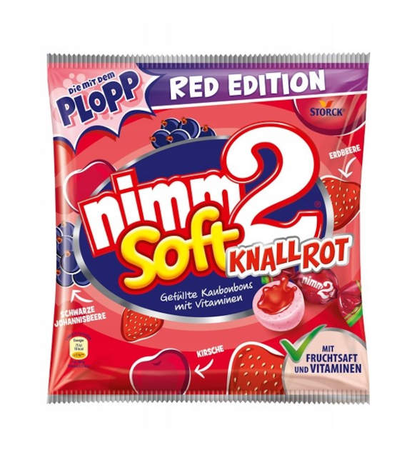 Nimm2 Soft Knall Rot Cukierki 240g