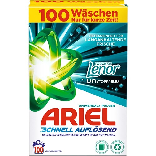 Ariel Touch of Lenor Universal Proszek 100p 6kg