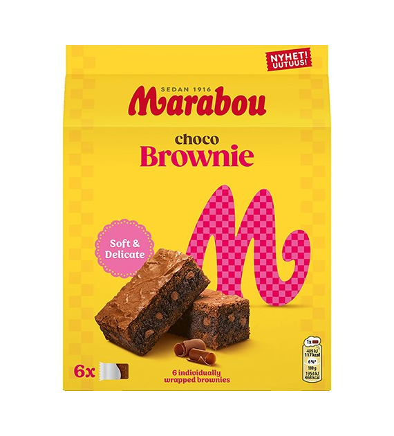 Marabou Choco Brownie 6szt 150g