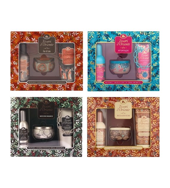 Tesori d'Oriente MIX Świeczka+Gel+Perfume