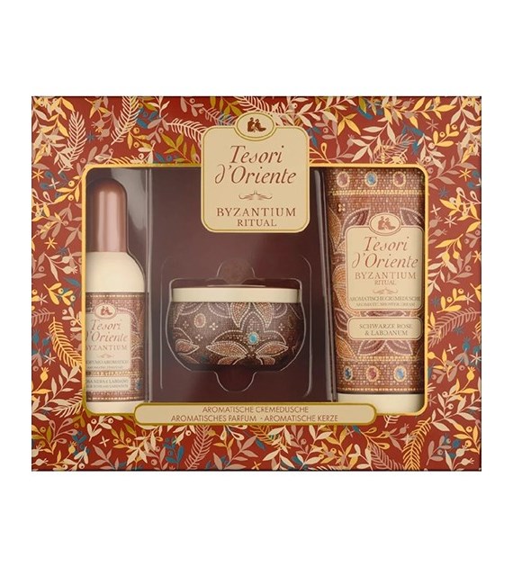 Tesori d'Oriente Byzantium Gel+Parfum+Świeczka