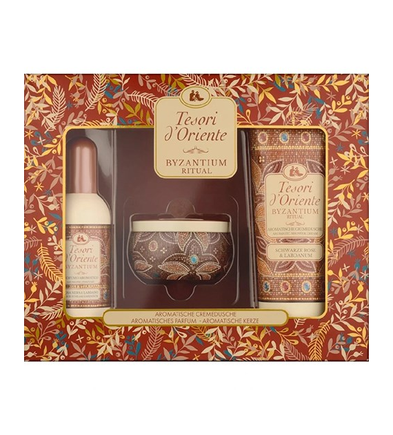 Tesori d'Oriente Byzantium Gel+Parfum+Świeczka