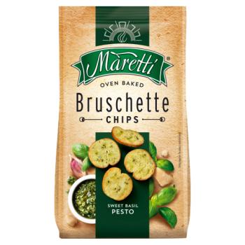 Maretti Bruschette Chips Sweet Basil Pesto 150g