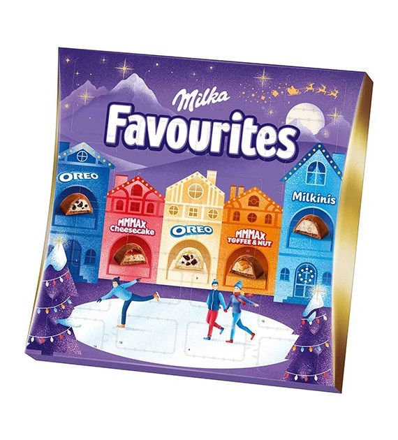 Milka Favourites Kalendarz Adwentowy 206g