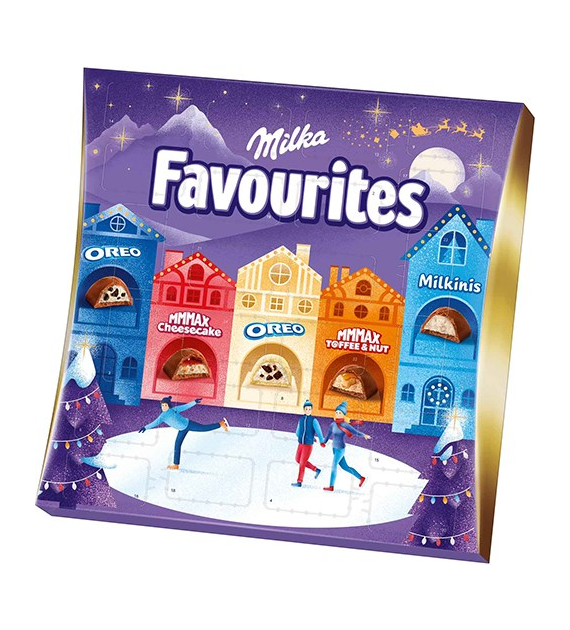Milka Favourites Kalendarz Adwentowy 206g