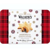 Walker's Shortbread Festive Stars Ciastka 260g