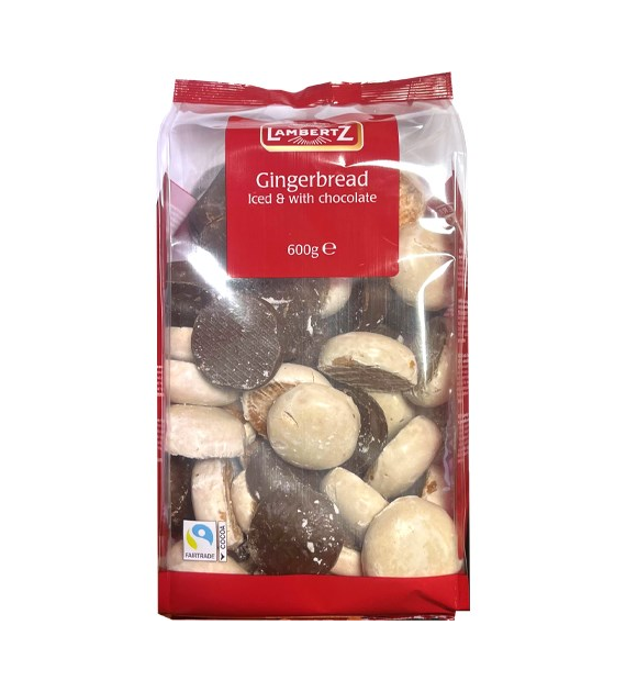 Lambertz Iced Gingerbread Białe 600g