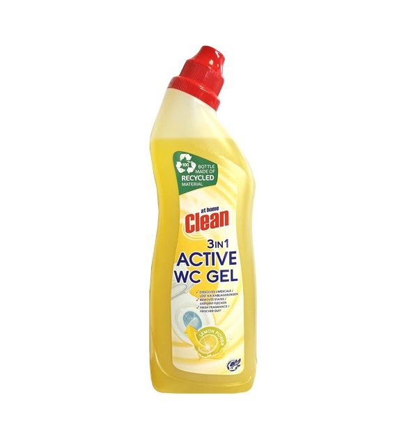 At Home Clean 3in1 Active WC Gel Lemon Power 750ml