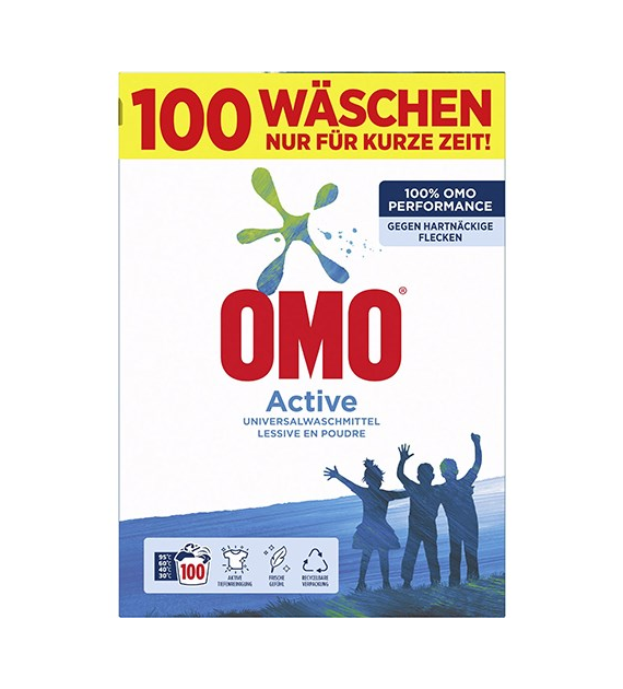 OMO Active Proszek 100p 6,5kg