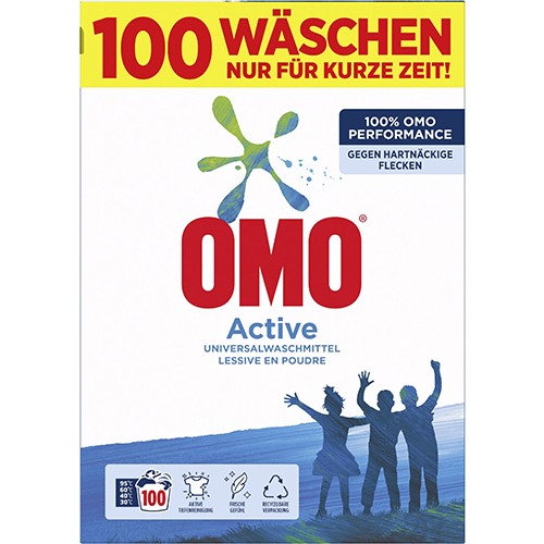 OMO Active Proszek 100p 6,5kg