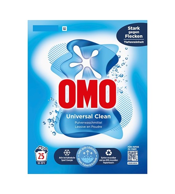OMO Universal Clean Proszek 25p 1,6kg
