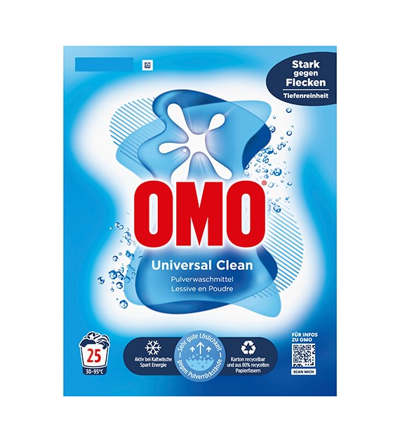 OMO Universal Clean Proszek 25p 1,6kg