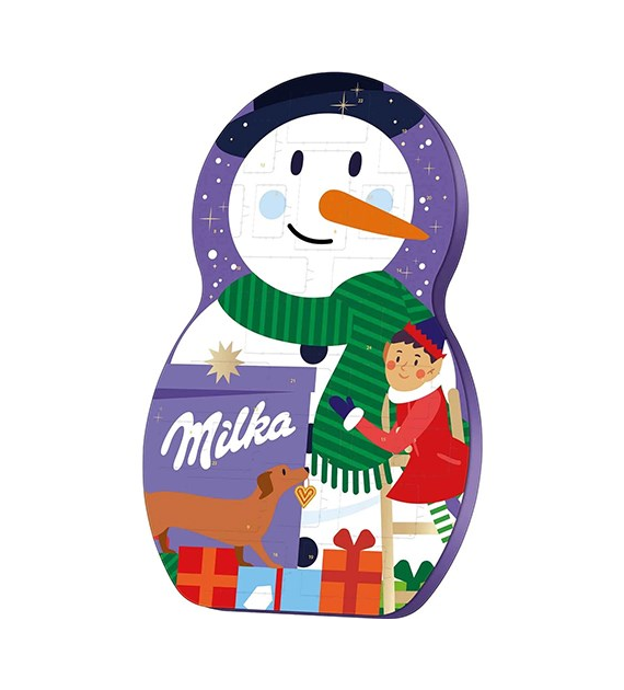 Milka Bałwanek Kalendarz Adwentowy 213g