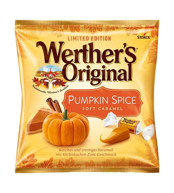 Werther's Original Soft Caramel Pumpkin Spice 180g