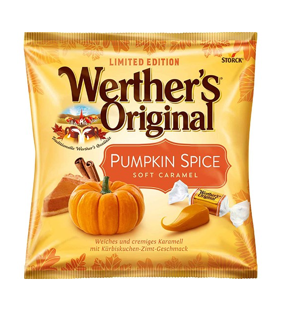 Werther's Original Soft Caramel Pumpkin Spice 180g