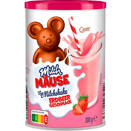 Choceur Milch Mause Milchshake Erdbeer 300g