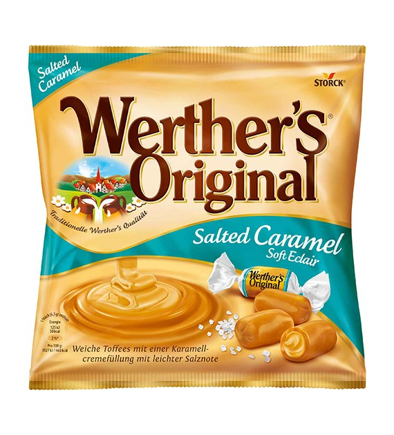 Werther's Original Soft Eclair Salted Caramel 180g